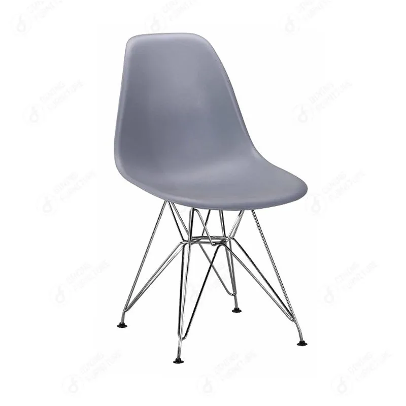 Plastic Chair Dining Room Reception Wire Legs DC-P01M