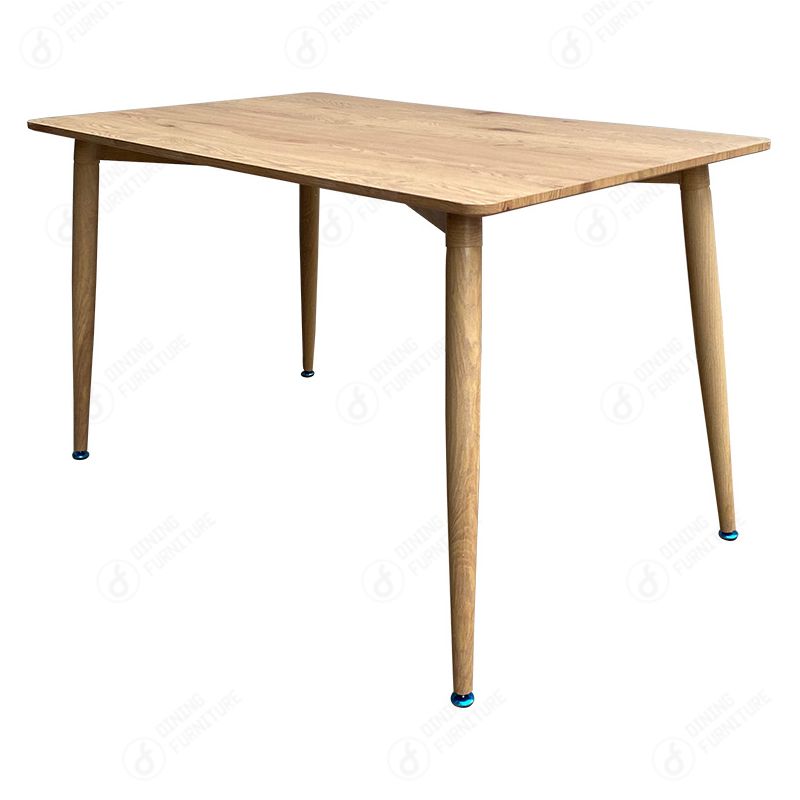 MDF Table Rectangular Dining  High Legs Wooden DT-M07