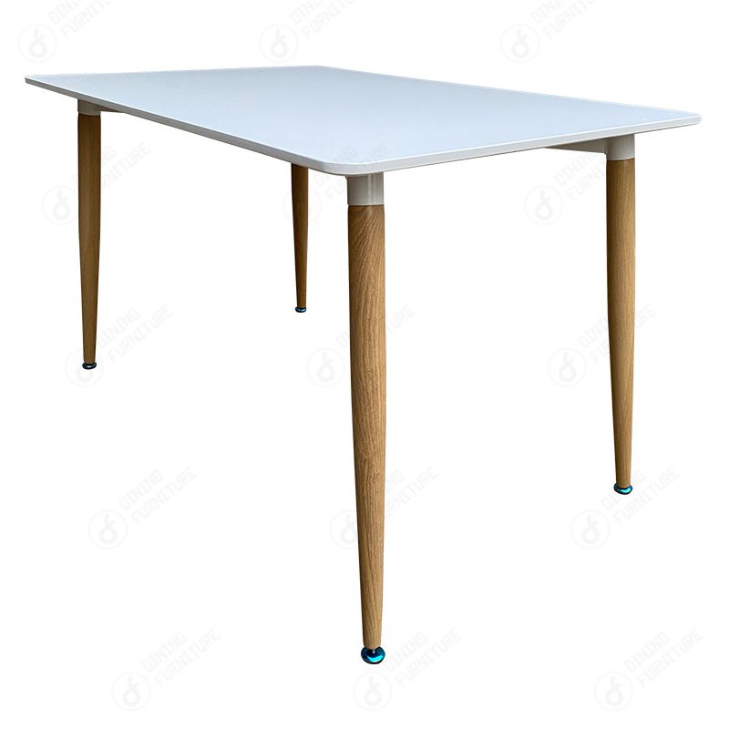 MDF Table Rectangular Dining  High Legs Wooden DT-M07