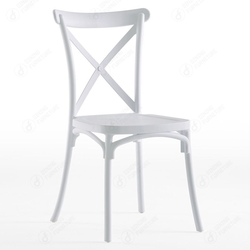 Full Plastic Dining Chair with Backrest DC-N47