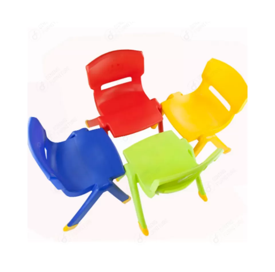 Colorful Stackable All-Plastic Children's Dining Chair DC-N33K