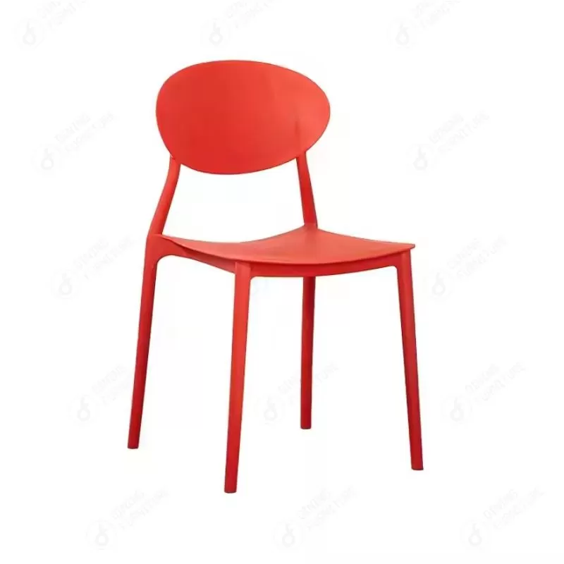 Lightweight Stackable Plastic Dining Chairs DC-N11