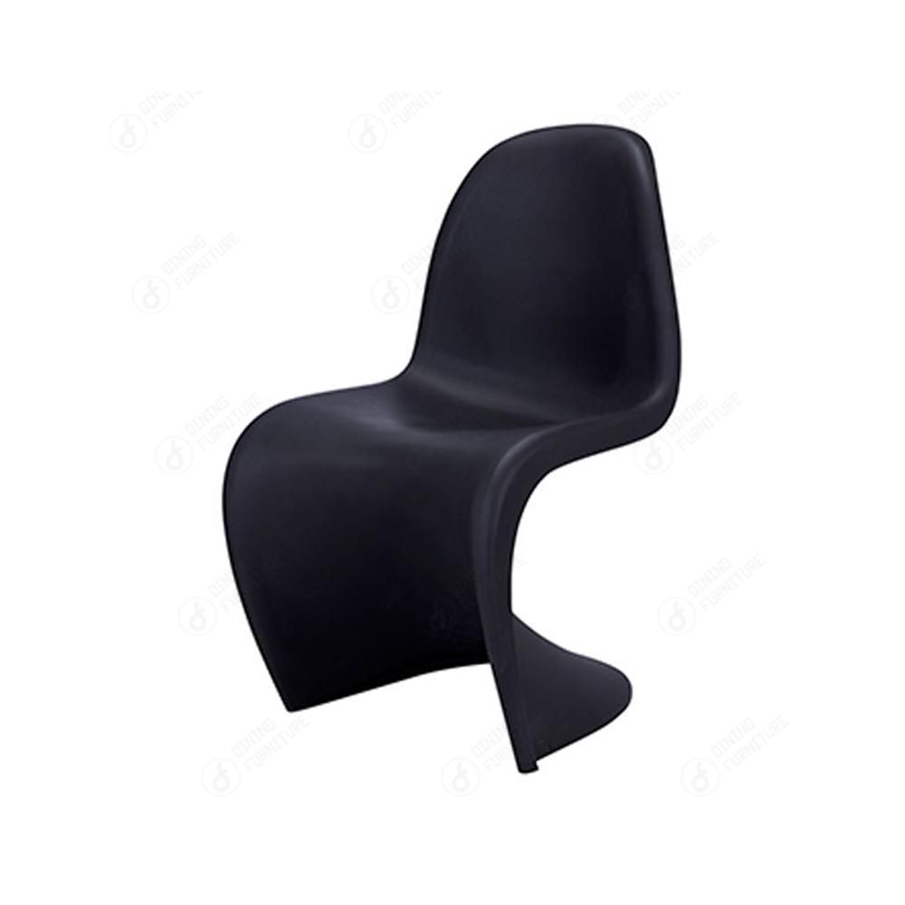 S Shape Dining Chair Elegant Fiberglass Dinner Chair DC-N18