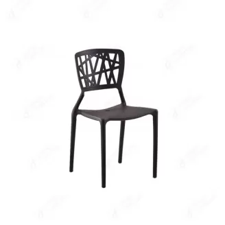 Colorful Hollow Plastic Dining Chair DC-N03