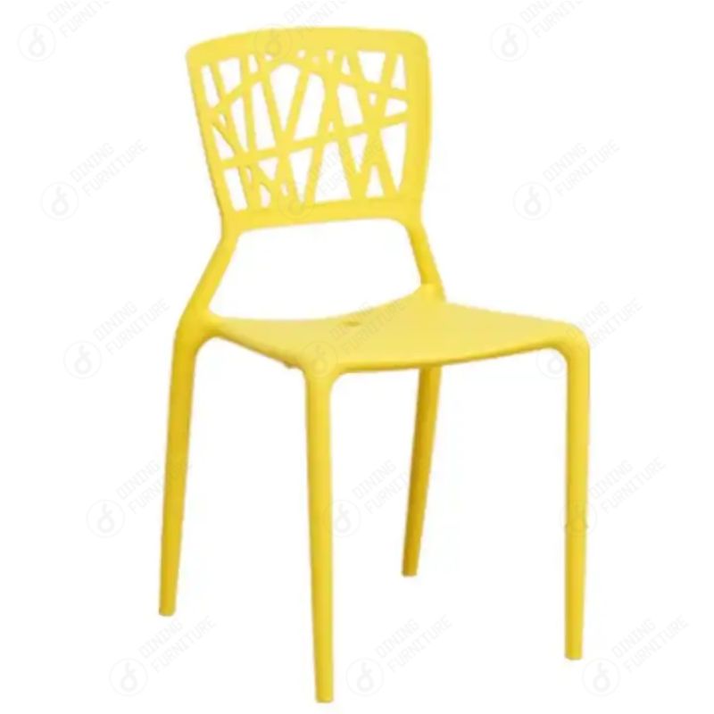 Colorful Hollow Plastic Dining Chair DC-N03