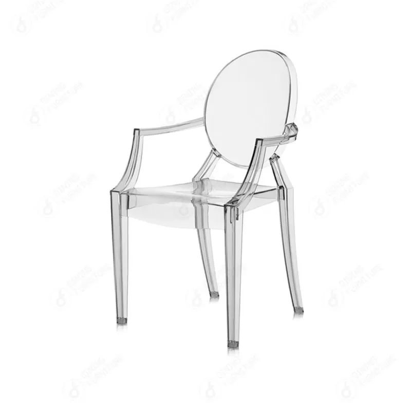 Transparent Acrylic Plastic Armchair DC-P41