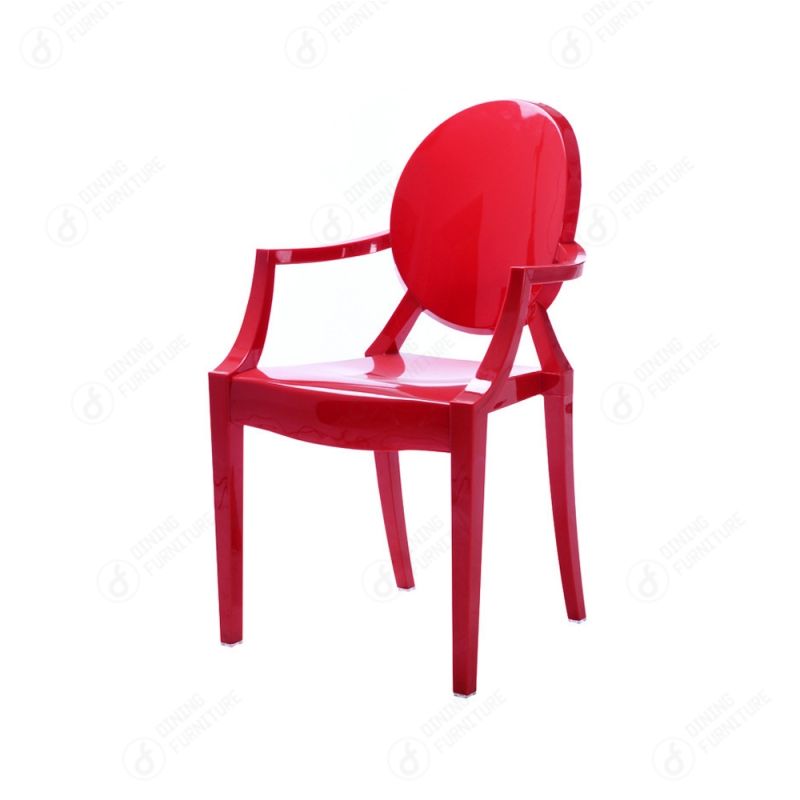 Transparent Acrylic Plastic Armchair DC-P41