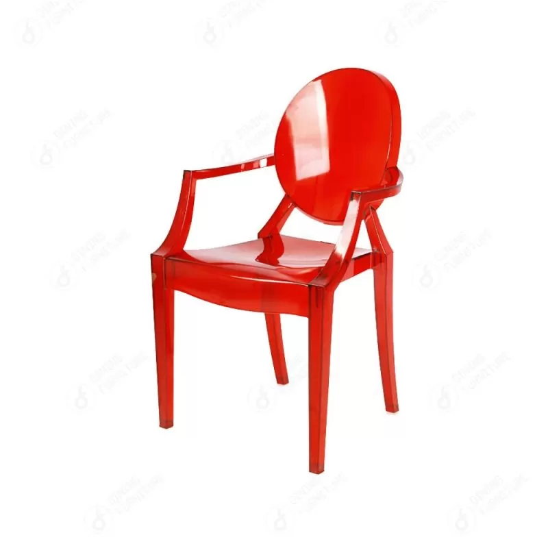 Transparent Acrylic Plastic Armchair DC-P41