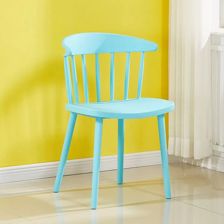 Plastic Dining Chair Office Coffee Milk Tea Shop Chair DC-N08