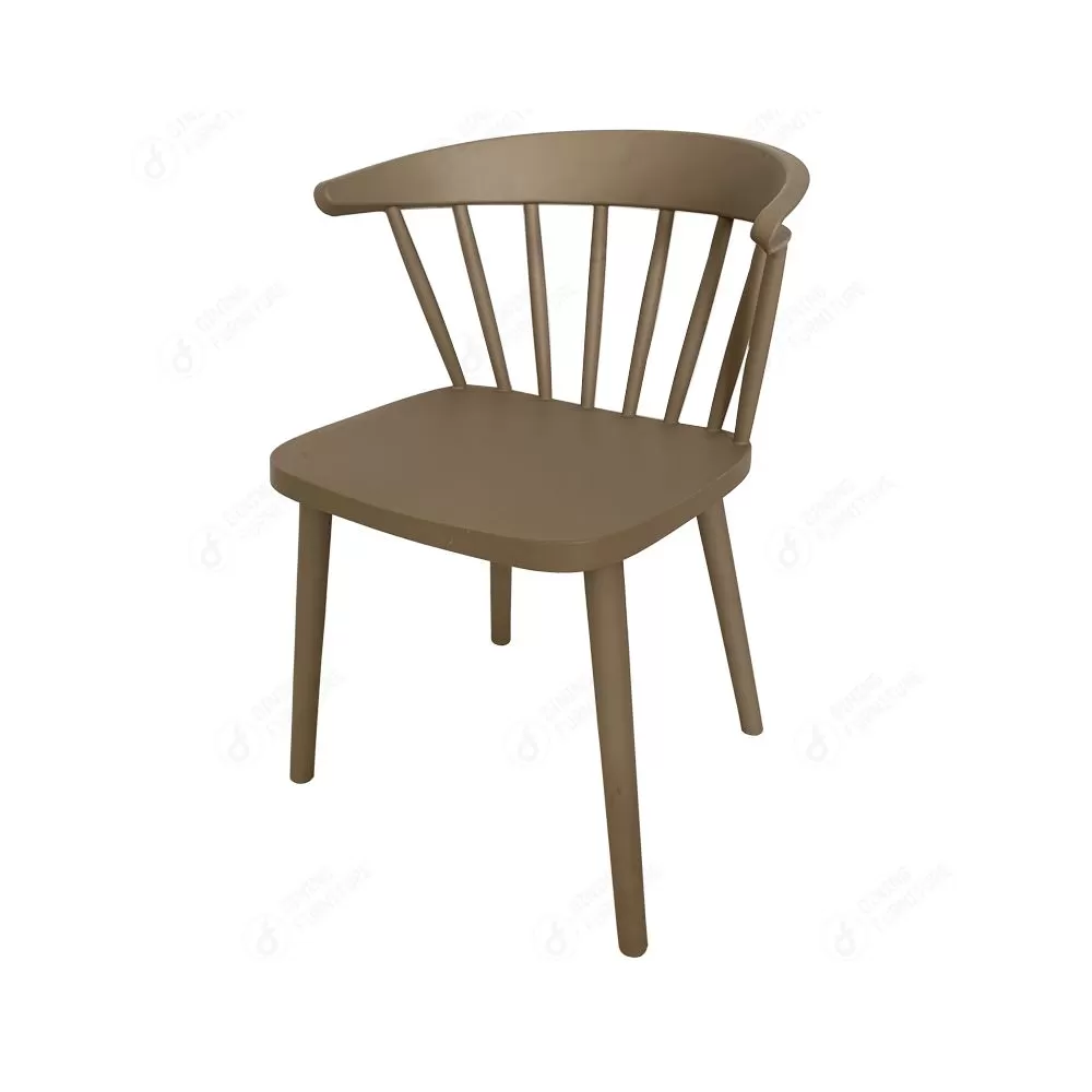 Plastic Dining Chair Office Coffee Milk Tea Shop Chair DC-N08