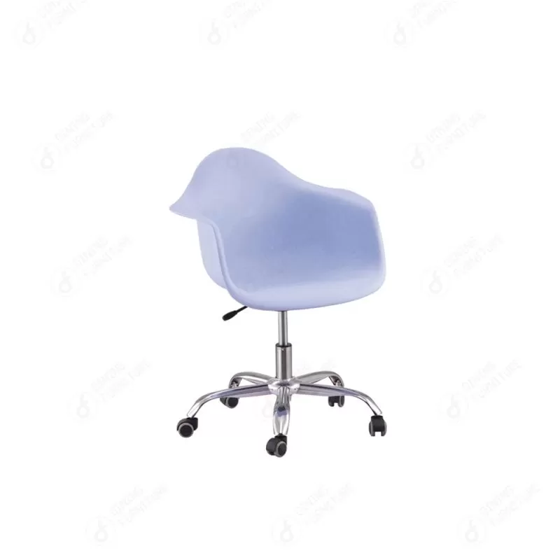 Colored Plastic Adjustable Office Chair DC-P02F