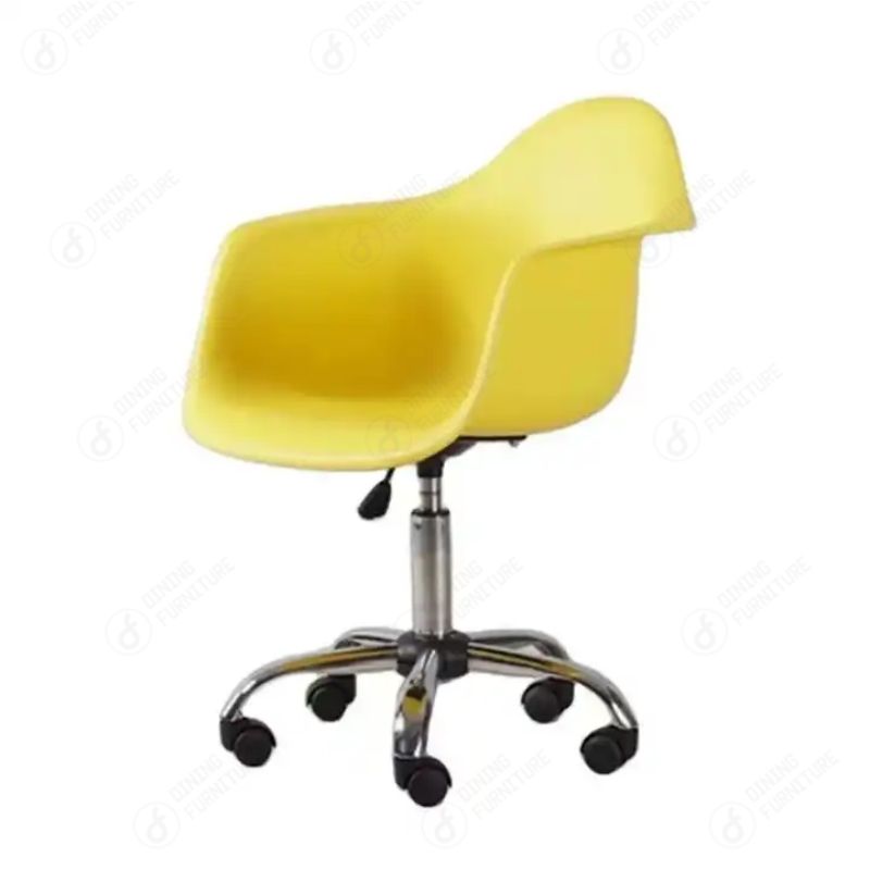 Colored Plastic Adjustable Office Chair DC-P02F