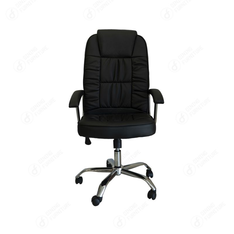 Leather Round Radial Leg Office Chair DC-B05
