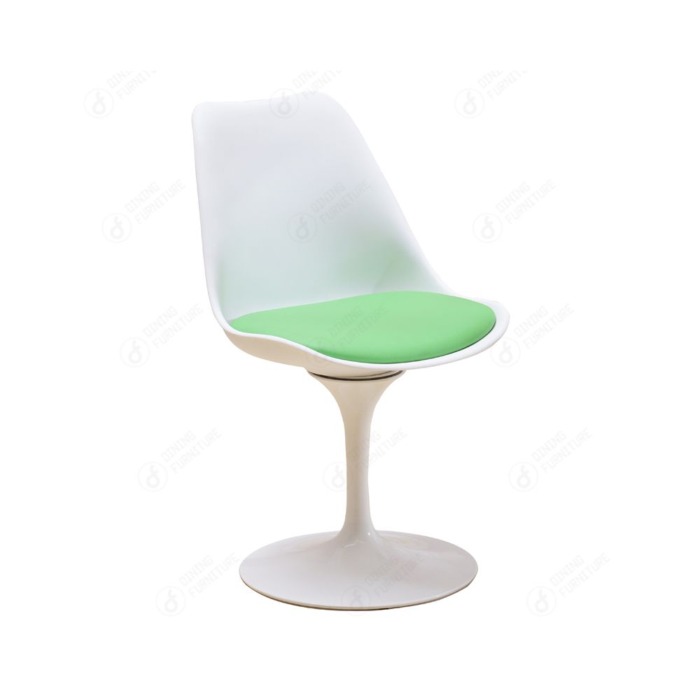 Drum Foot Swivel Plastic Solid Back Side Chair DC-P03Y