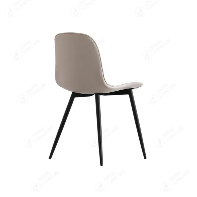 Plastic Dining Chair with Iron Legs DC-P81