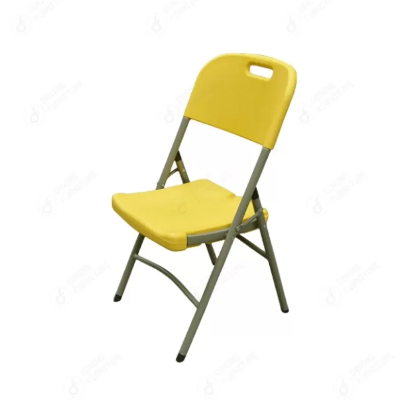 Plastic Iron Pipe Folding Chair DC-P80