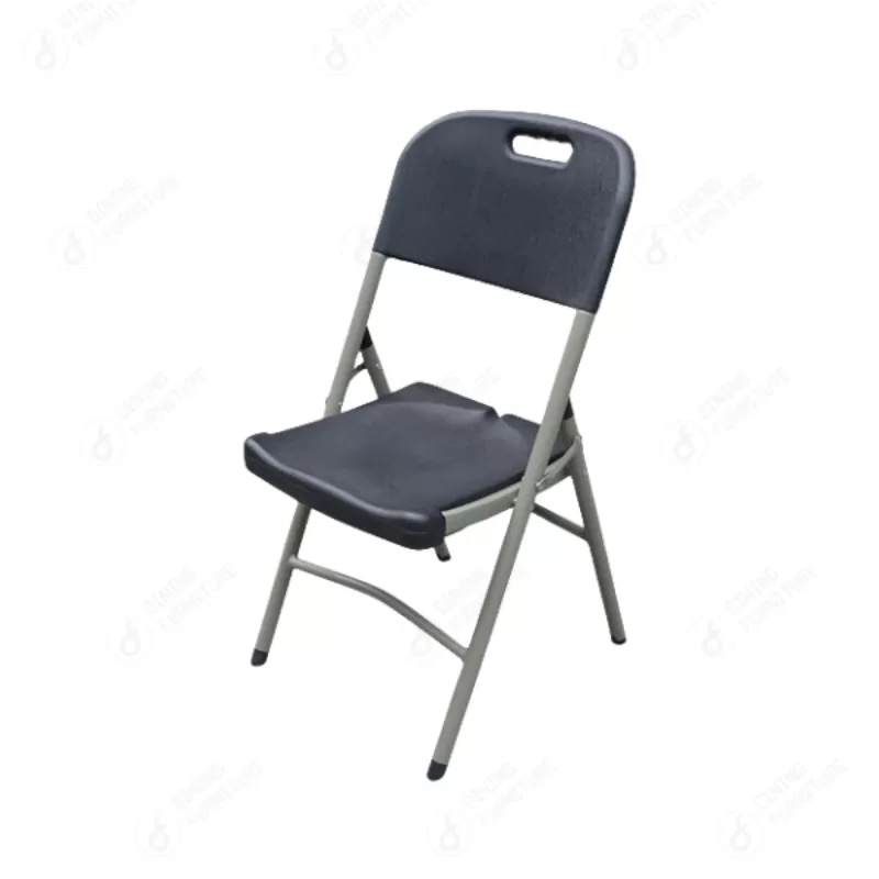 Plastic Iron Pipe Folding Chair DC-P80