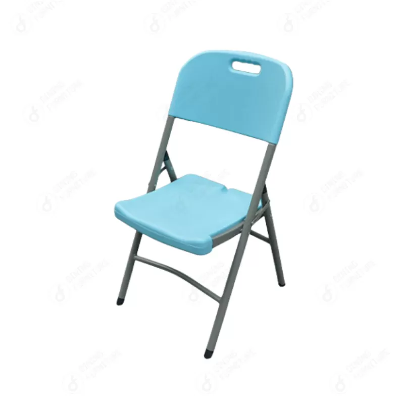 Plastic Iron Pipe Folding Chair DC-P80