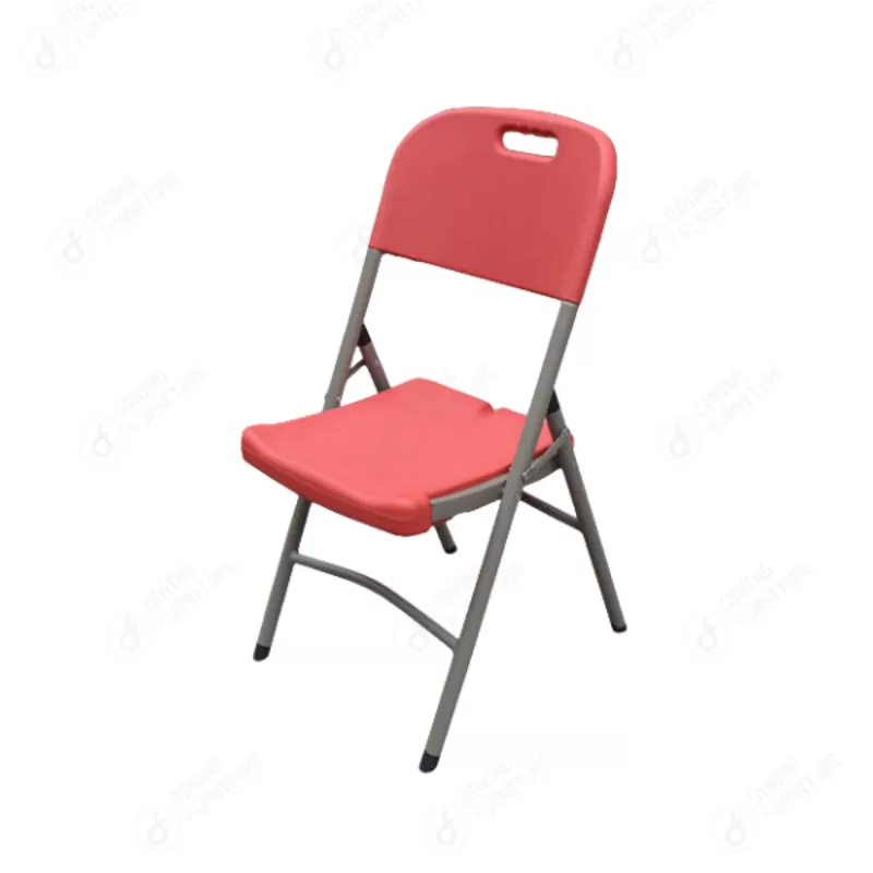 Plastic Iron Pipe Folding Chair DC-P80