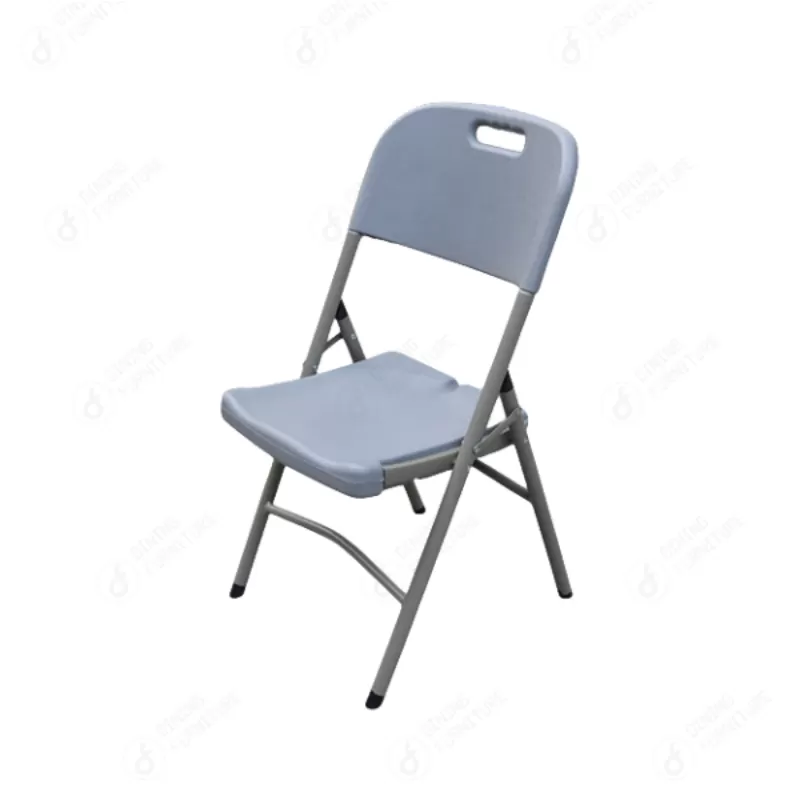 Plastic Iron Pipe Folding Chair DC-P80