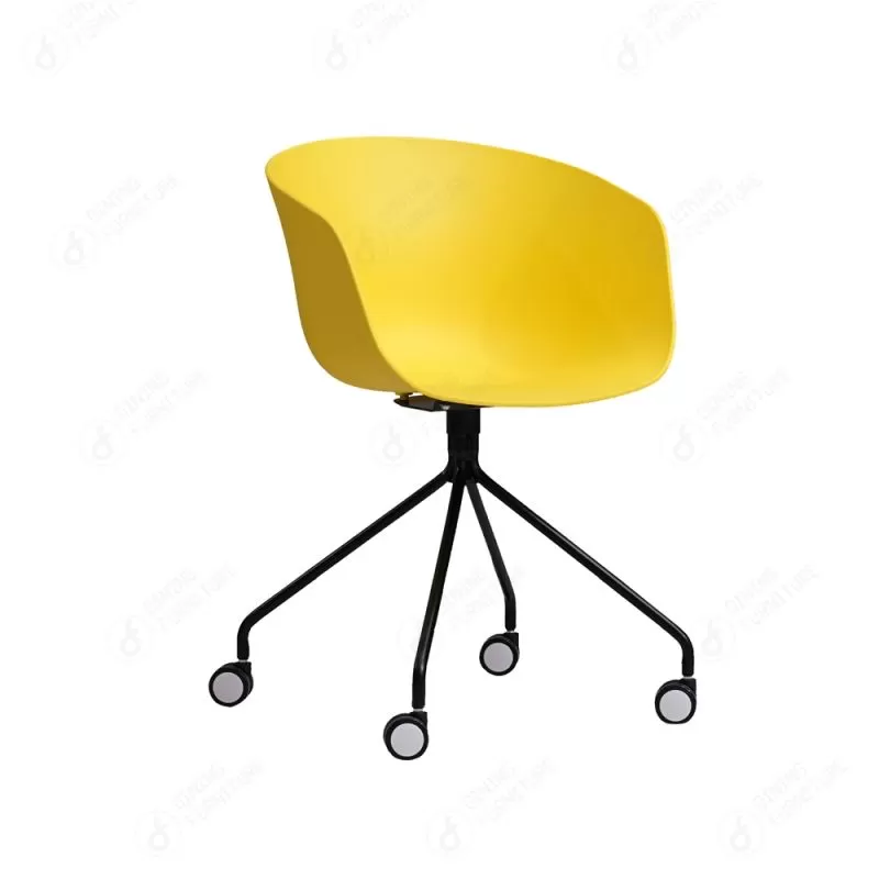 Plastic Armchairs That Move and Rotate DC-P07D