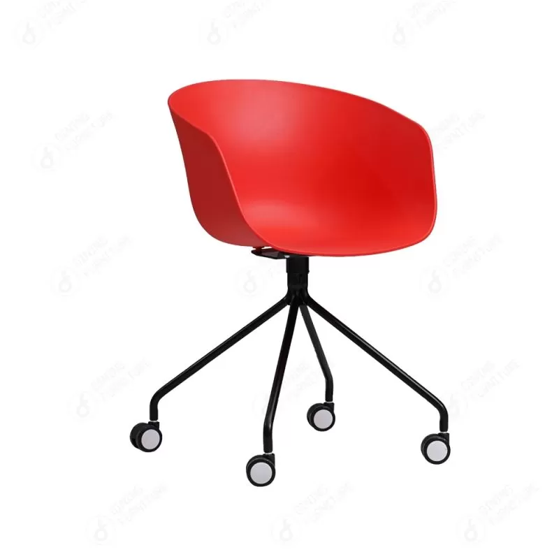 Plastic Armchairs That Move and Rotate DC-P07D