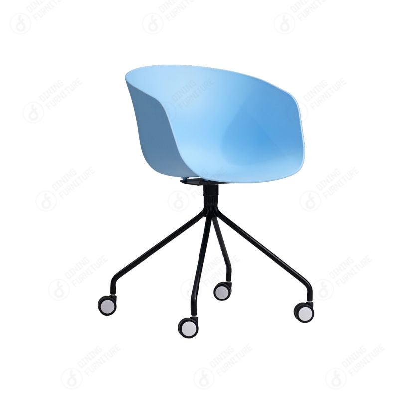 Plastic Armchairs That Move and Rotate DC-P07D