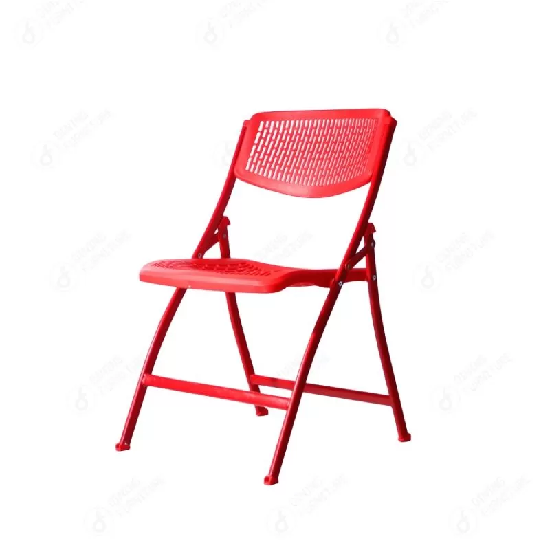 Plastic Folding Chair with Iron Legs DC-P92