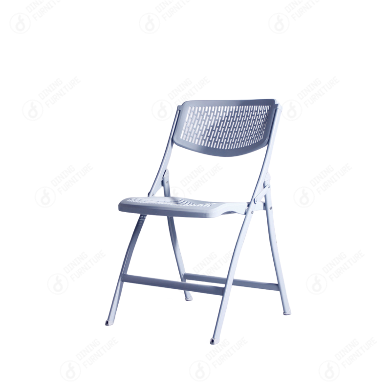 Plastic Folding Chair with Iron Legs DC-P92