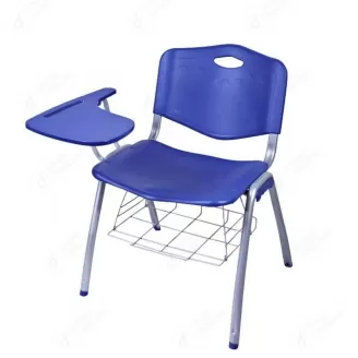 Plastic Folding Chair with Writing Board and Storage Net DC-P89B