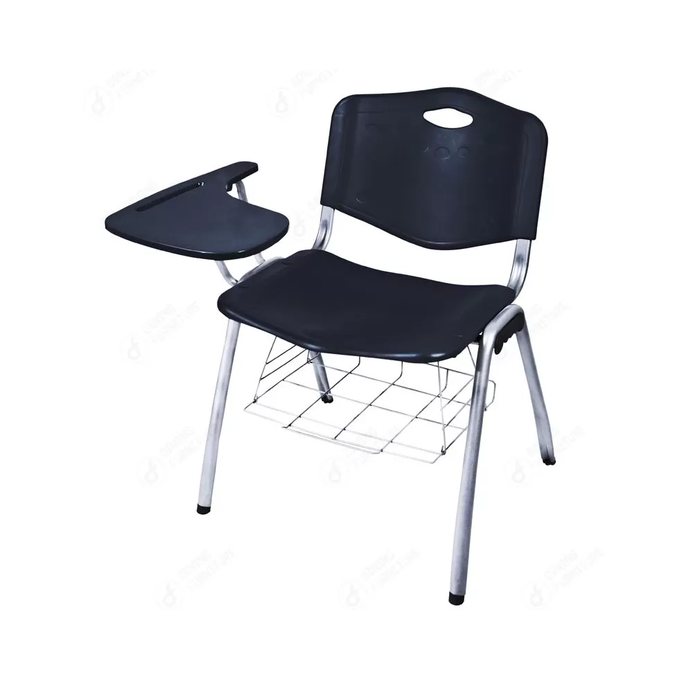 Plastic Folding Chair with Writing Board and Storage Net DC-P89B