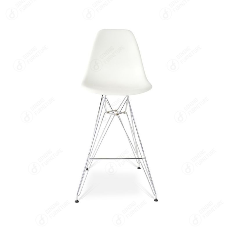 Plastic Bar Chair with Iron Legs DC-P01M