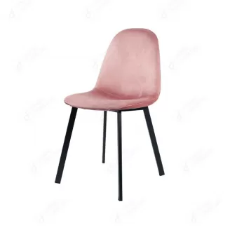 Upholstered Velvet Backrest Dining Chair DC-R05J