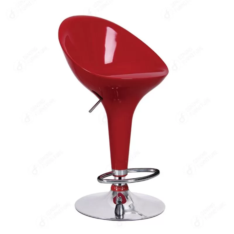 Adjustable Plastic Bar Chair with Slip-Ons DB-P11S