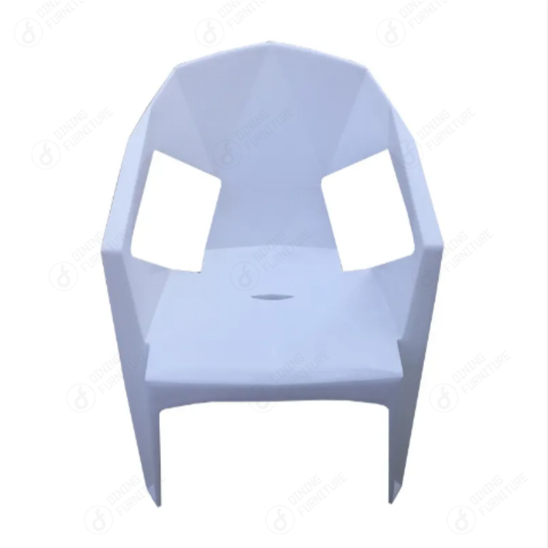 Plastic Dining Chair with Backrest DC-N14