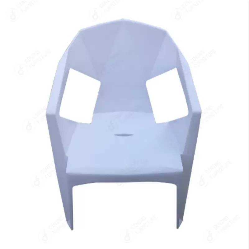 Plastic Dining Chair with Backrest DC-N14