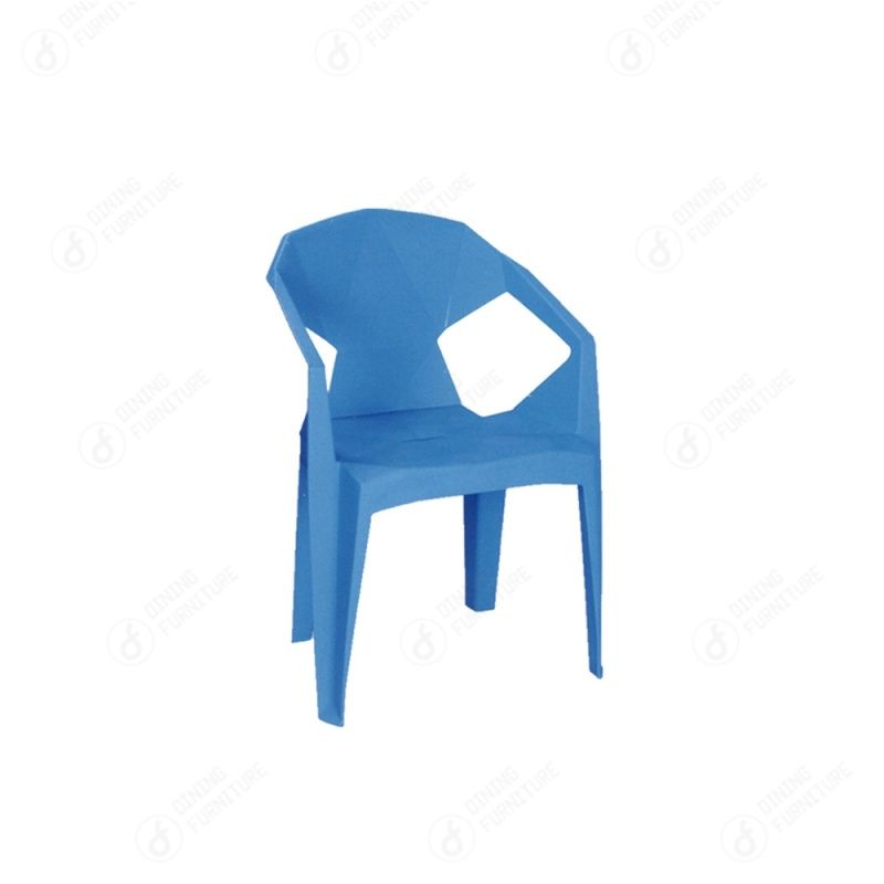 Plastic Dining Chair with Backrest DC-N14