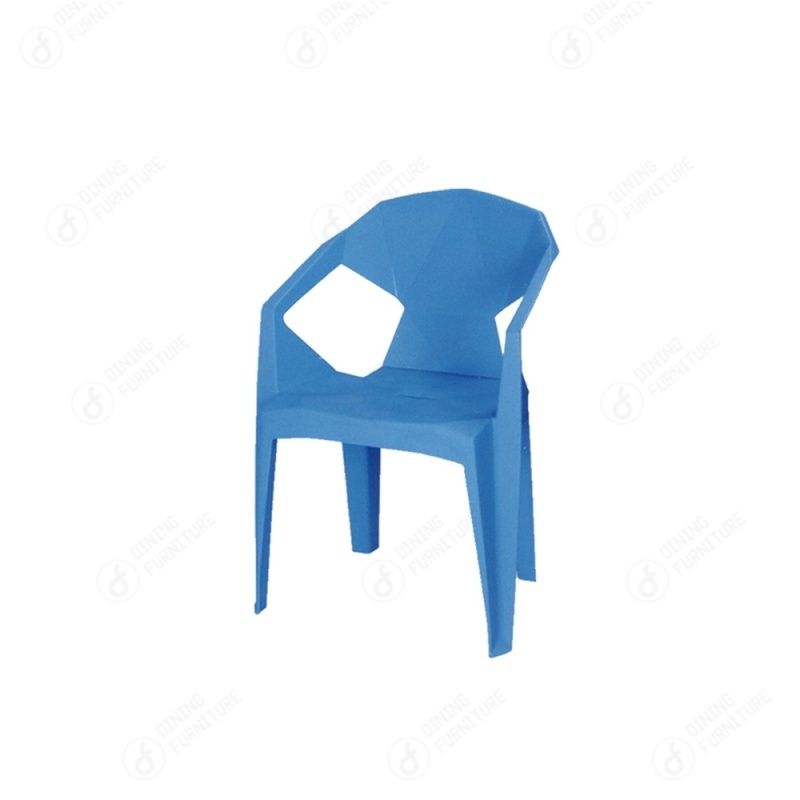 Plastic Dining Chair with Backrest DC-N14