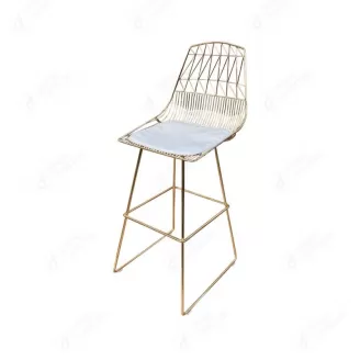 Outdoor Wire Chair with Seat Cushion DB-W01