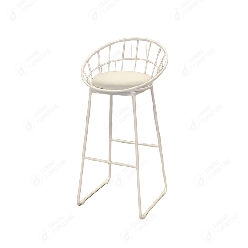 Round Back Iron Wire Bar Chair DB-W09