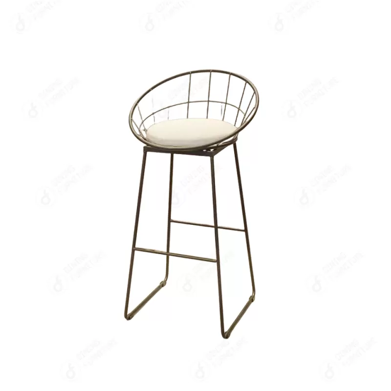 Round Back Iron Wire Bar Chair DB-W09