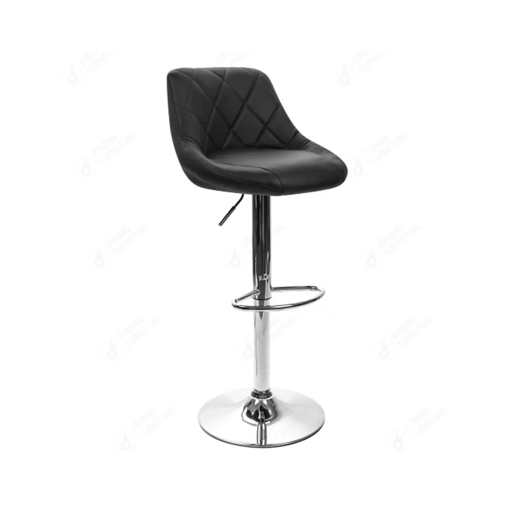 360 Degree Adjustable Height PU Bar Stool DB-U70S