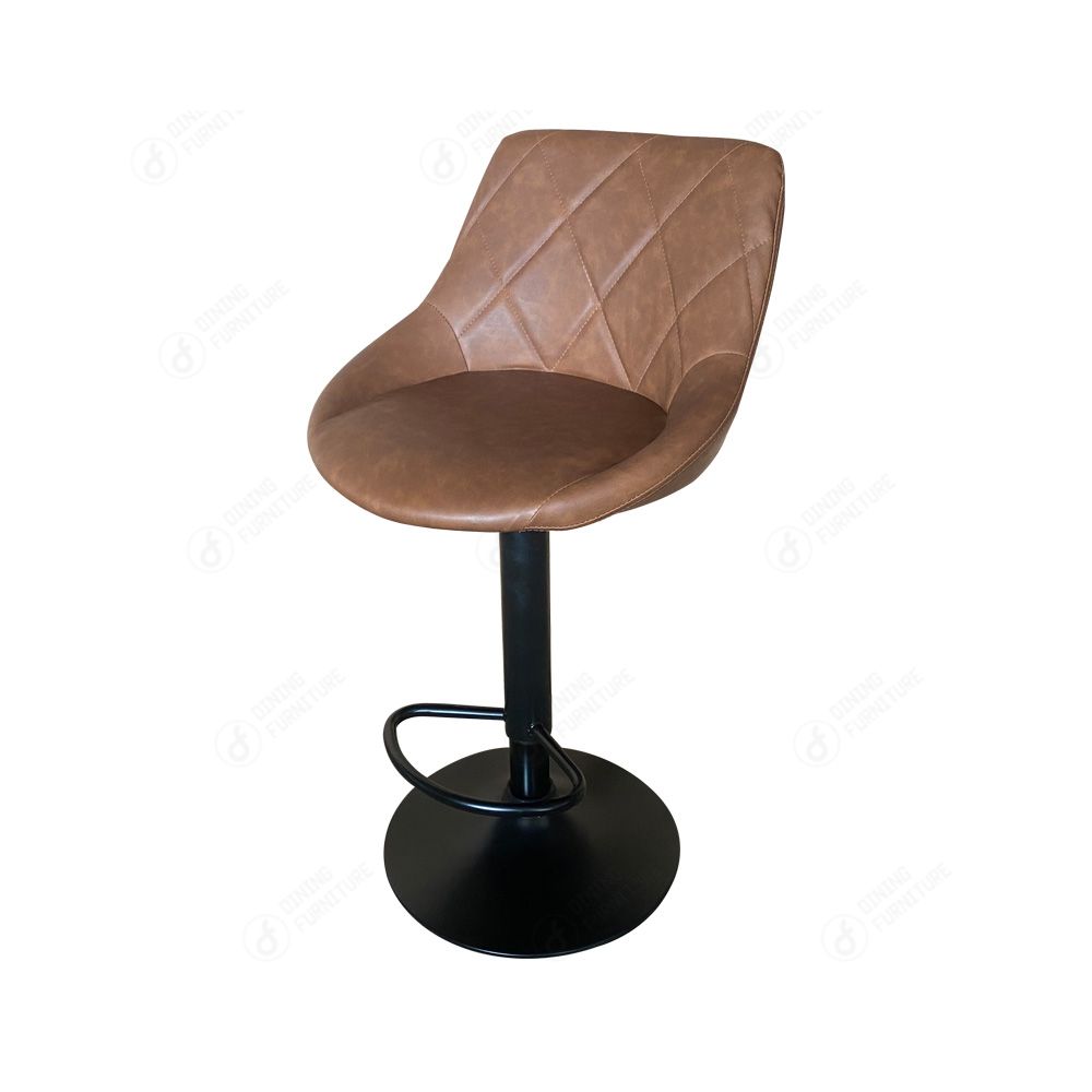 360 Degree Adjustable Height PU Bar Stool DB-U70S