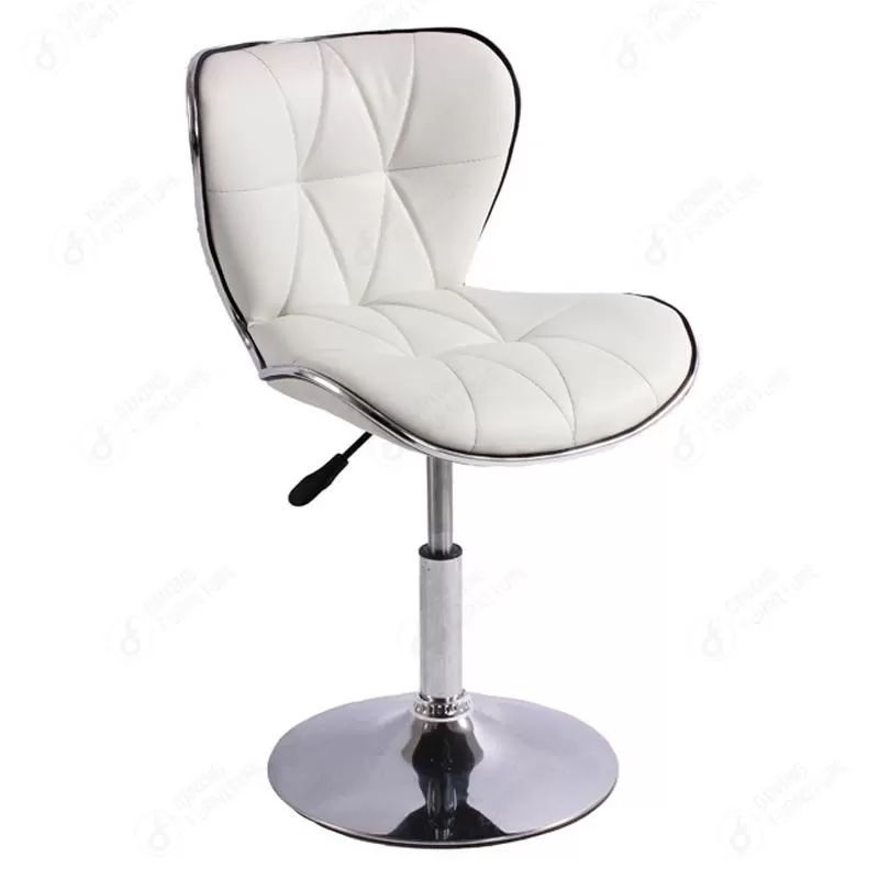 Swivel PU High Stool with Backrest for Home DC-U62S