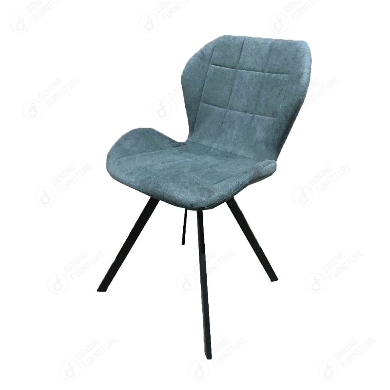 Fabric Dining Chair with Metal Legs DC-F06B