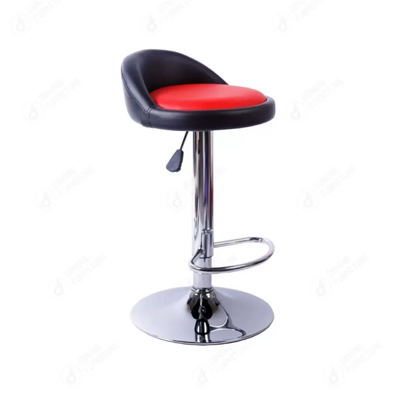 Leather Seat Swivel Bar Chair DB-U64S