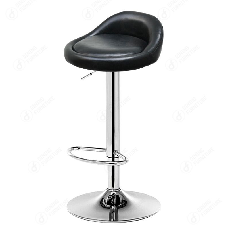 Leather Seat Swivel Bar Chair DB-U64S