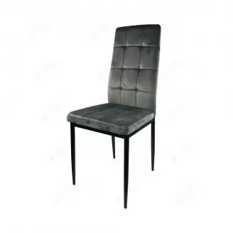 Kitchen Chair with Four-Legged Frame in Synthetic Leather DC-U22B