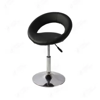 Swivel Leather PU Bar Chair with Metal Base DC-U63S