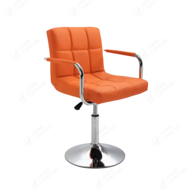 Disc Base Leather Swivel Office Chair DC-U60AS